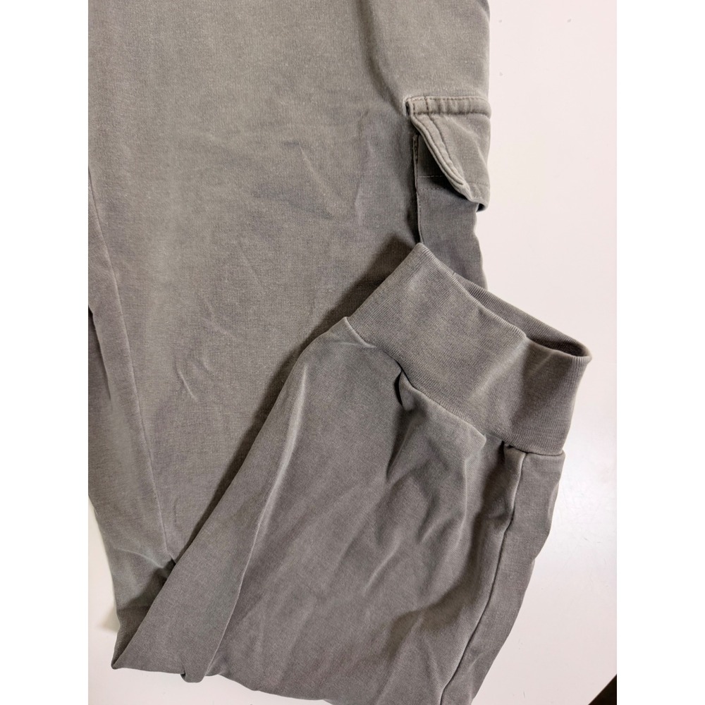 Alo Yoga Cargo Jogger Pants Women Small Gray Excellent Washed Utility Sweatpants - Picture 4 of 9